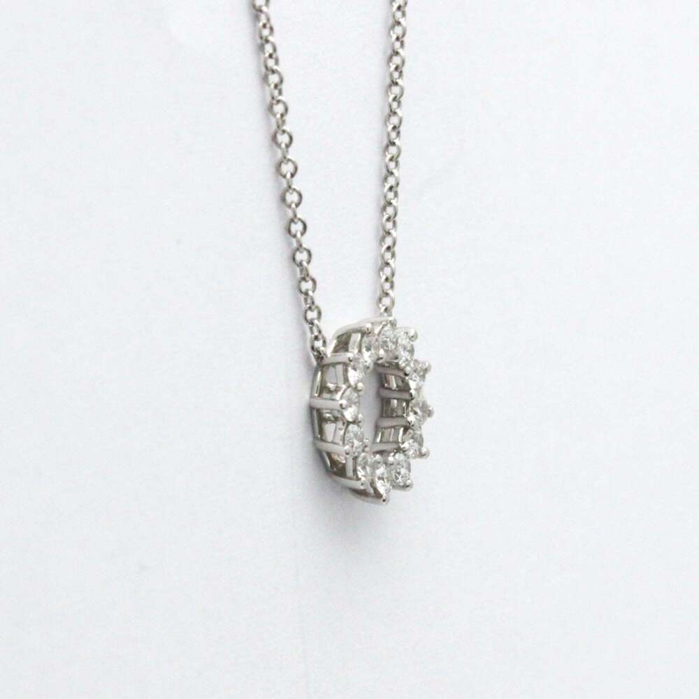 TIFFANY Authentic Silver Diamond Necklace - Picture 4 of 13